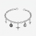 Celestial-themed - Star, Cross, moon, Bag Charm & Bracelet