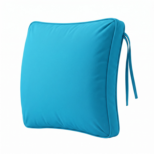 3-Piece Outdoor Patio Cushion Cover Set – Turquoise