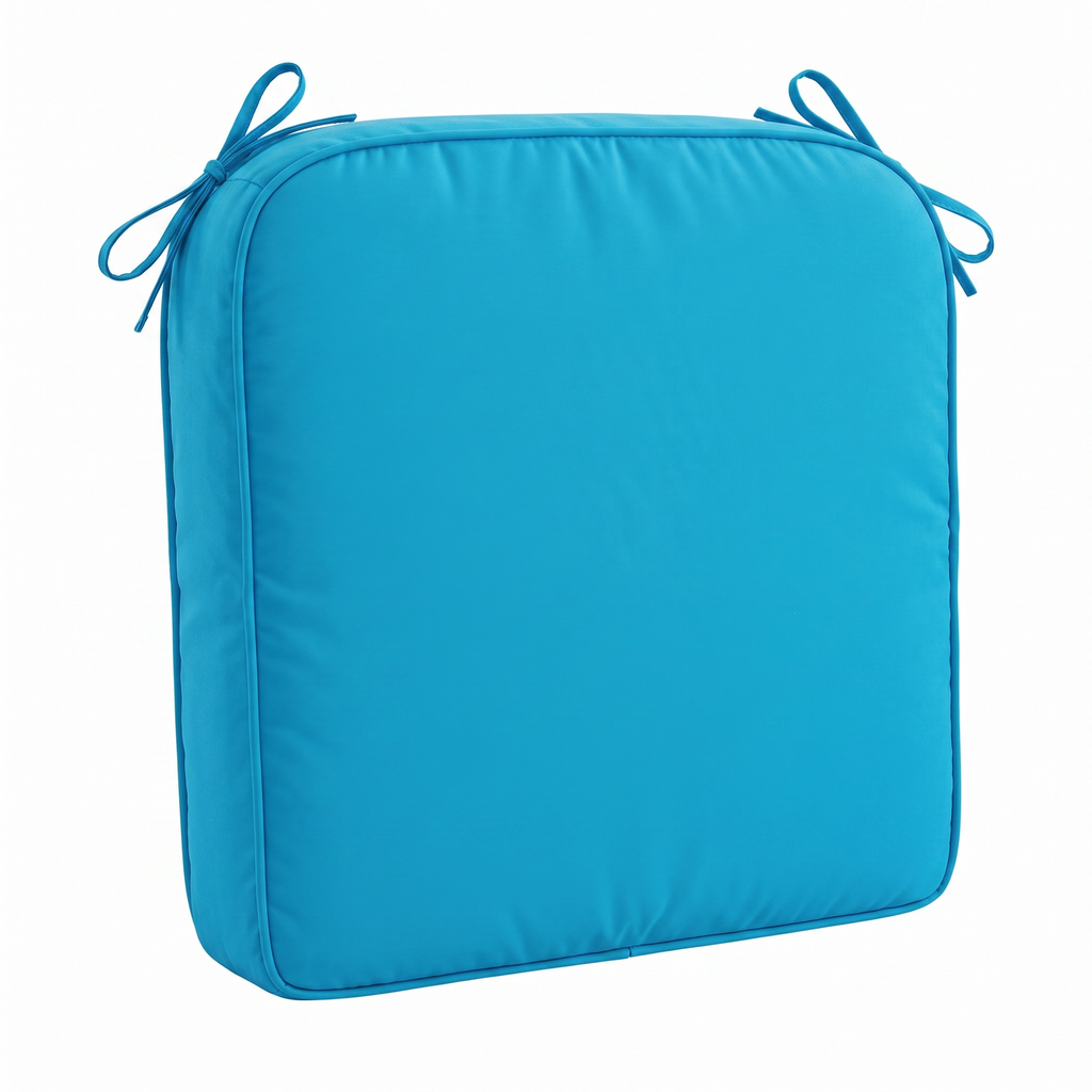 3-Piece Outdoor Patio Cushion Cover Set – Turquoise
