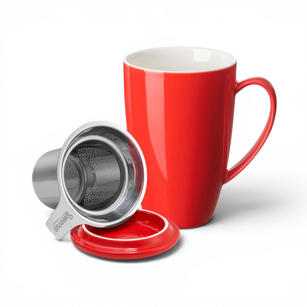 Sweese Ceramic Tea Infuser Mug with Stainless Steel Tea Filter