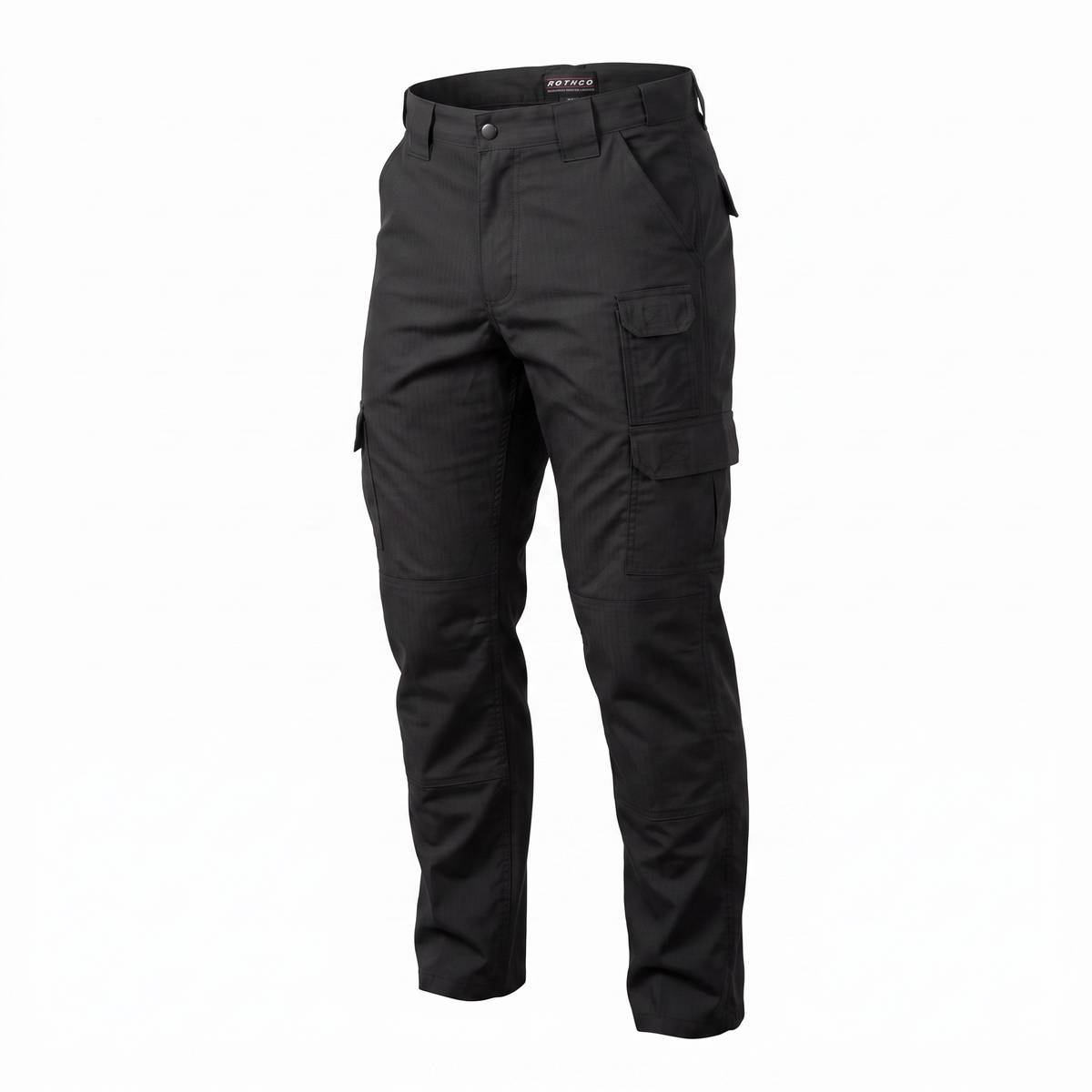 Rothco Tactical Duty Men's Pants - Black Size 34 - Rip-Stop Cargo Utility Pants