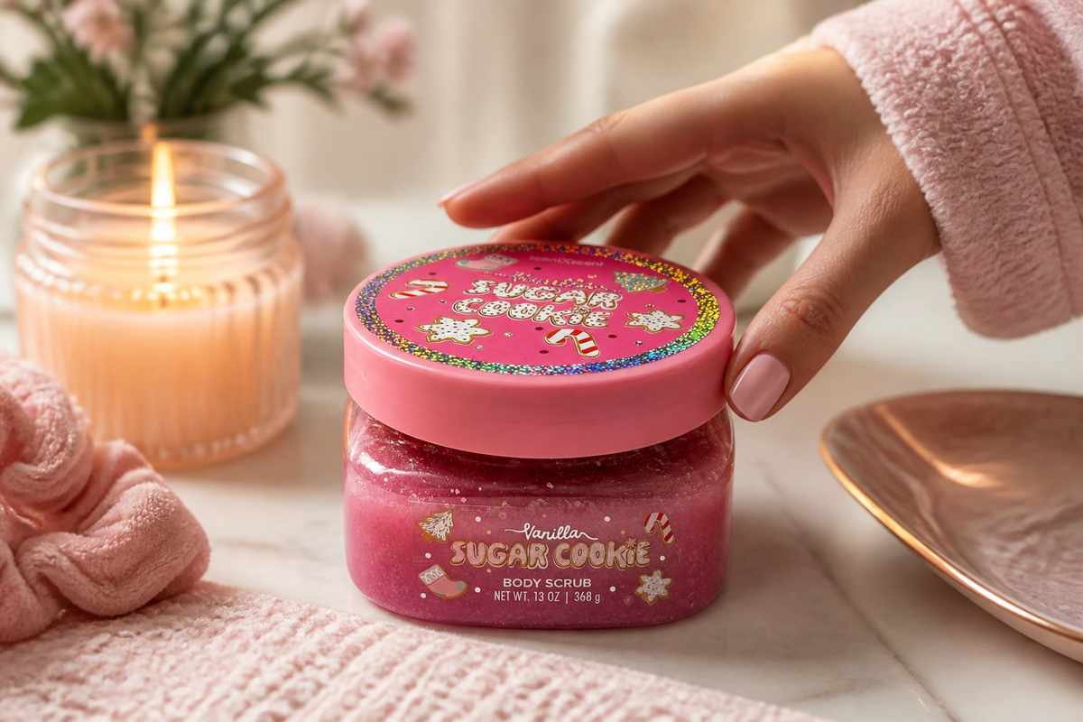Vanilla Sugar Cookie Body Scrub 13 oz