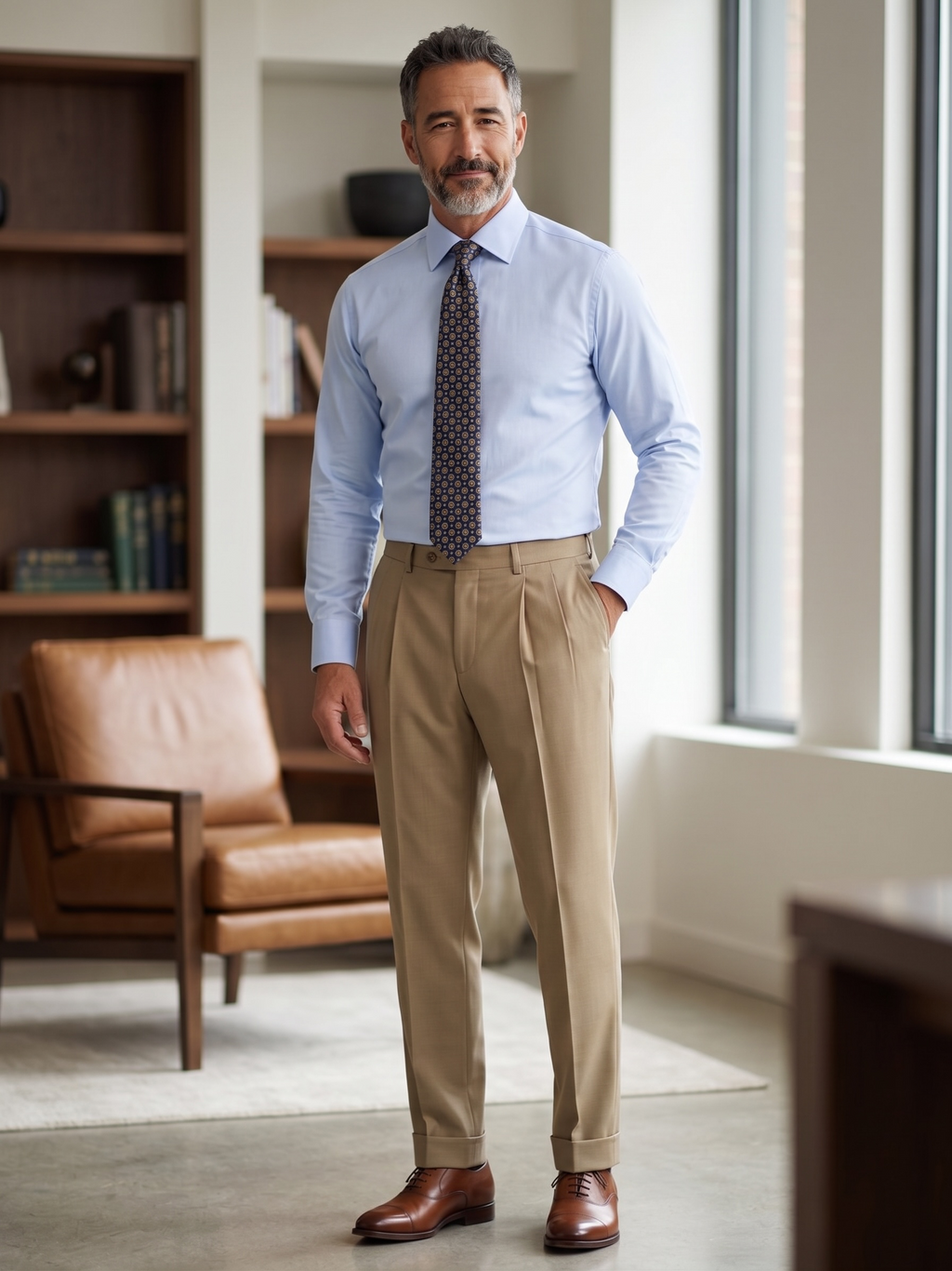 Lauren Ralph Lauren Men’s 36×30 UltraFlex Wool Dress Pants Tan NWT