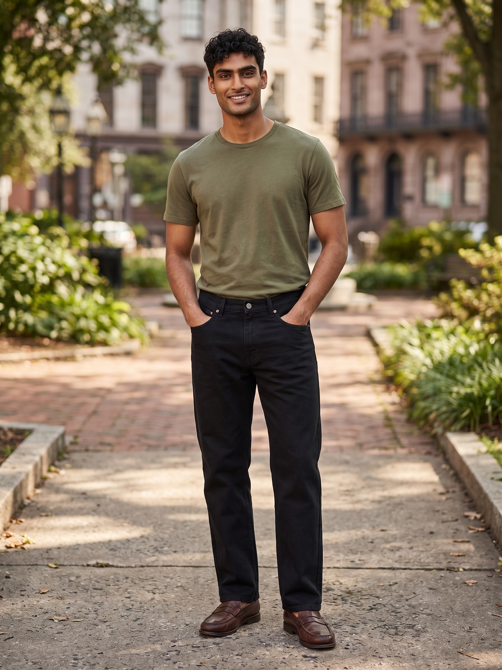 Lee Men's 34x29 Regular Fit Straight-Leg Jeans Double Black NWT