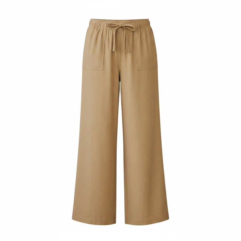 Vineyard Vines Women's XL Officer Khaki Patch Pocket Pull-On Wide-Leg Pants NWT