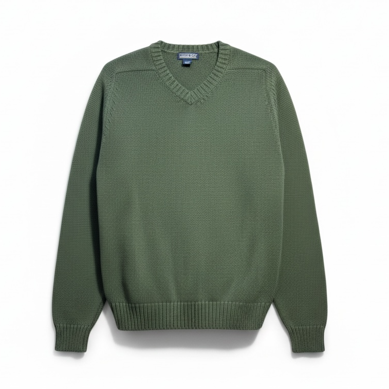 Lands’ End Green Long-Sleeve Sweater Large NWT - Large / Green