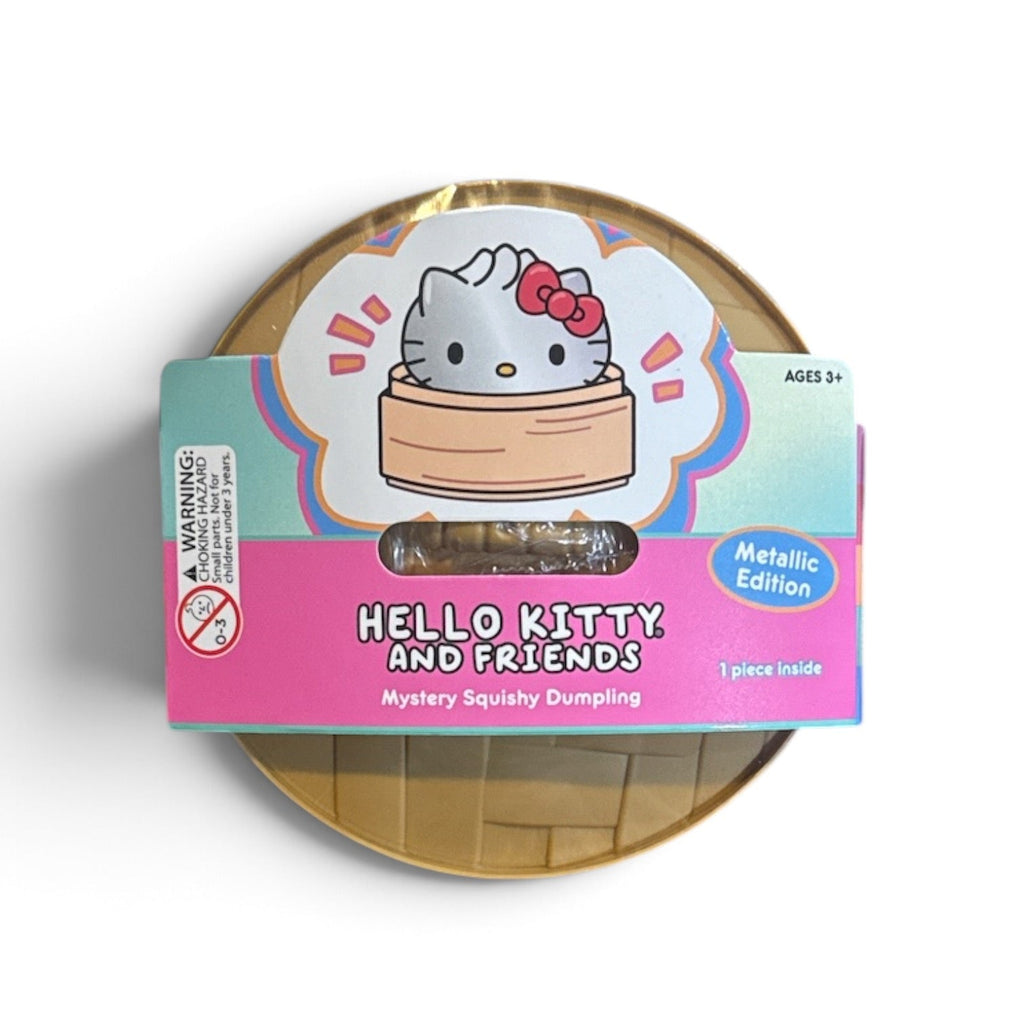 Hello Kitty and Friends Mystery Squishy Dumpling Metallic Edition