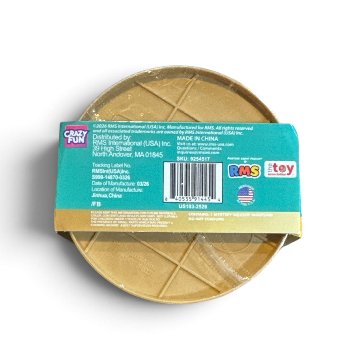 Crazy Fun Original Viral Mystery Dumpling Gold Shimmering Edition - RMS